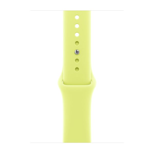 Apple Sport Band Apple Watch Series 1 - 9 / SE (38/40/41 mm) - Maat S/M - Neon Yellow