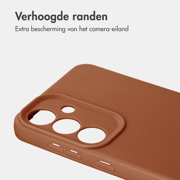 imoshion Texture Backcover Samsung Galaxy S25 - Bruin