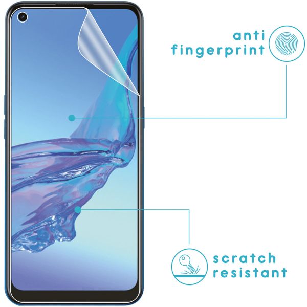 imoshion Screenprotector Folie 3 pack Oppo A53 / Oppo A53s