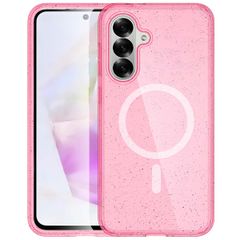 imoshion Glitter Backcover met MagSafe Samsung Galaxy A56 - Glitter Roze