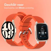 imoshion Flexibel Siliconen bandje - Universeel 20 mm aansluiting - Oranje