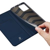 Dux Ducis Slim Softcase Bookcase Oppo Reno 13 - Donkerblauw