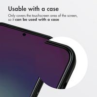 Accezz Privacy Tempered Glass Screen Protector + Applicator Samsung Galaxy A57 (5G)