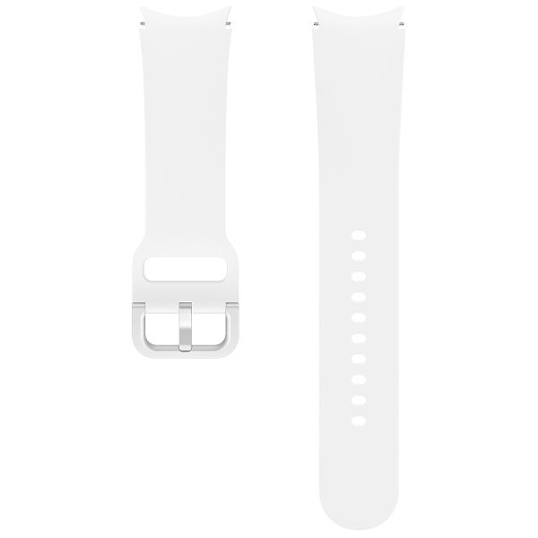 Samsung Originele Sport Band Samsung Galaxy Watch 4 / 5 / 6 / 7 - 20 mm - M/L - White