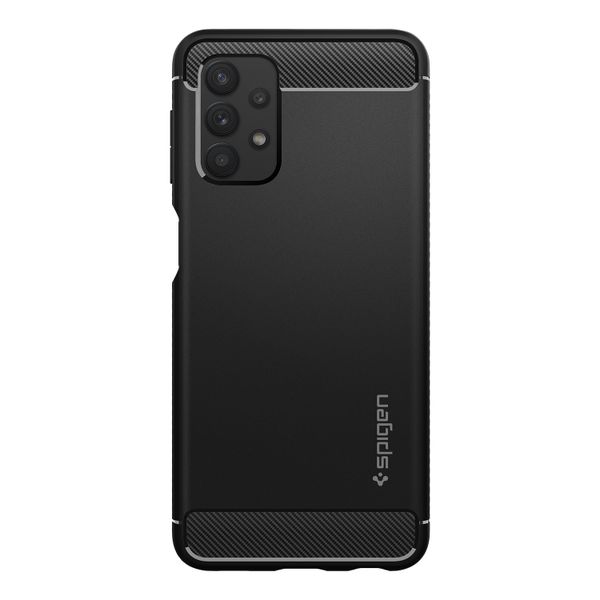 Spigen Rugged Armor Backcover Samsung Galaxy A32 (5G) - Zwart