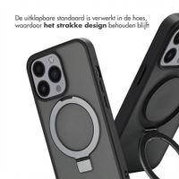 Accezz Ring Stand Backcover met MagSafe Apple iPhone 13 Pro - Zwart