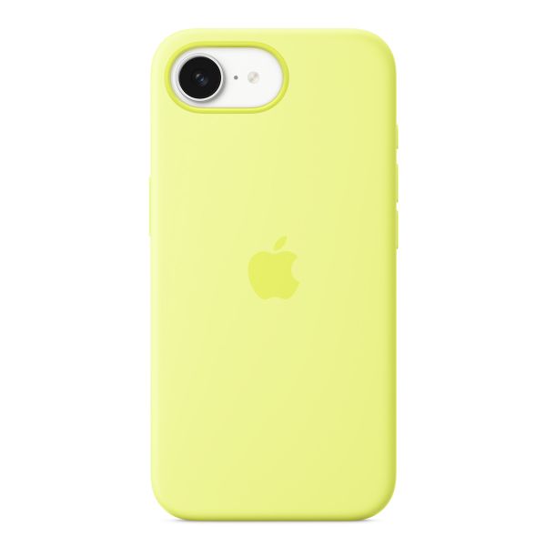 Apple Silicone Backcover Apple iPhone 16e - Neon Yellow