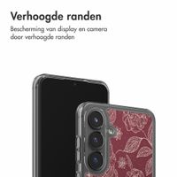 imoshion Design hoesje Samsung Galaxy S25 FE - Deep Rose