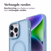 imoshion Color Guard Backcover met MagSafe Apple iPhone 14 Pro Max - Lichtblauw