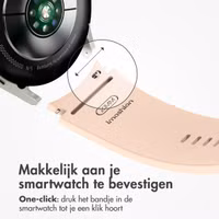 imoshion Siliconen bandje Samsung Galaxy Watch 4 / 5 / 6 / 7 (20 mm) - Roze