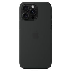 Apple Silicone Backcover MagSafe Apple iPhone 16 Pro Max - Black