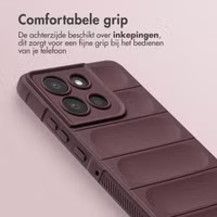 imoshion EasyGrip Backcover Motorola Moto G86 - Aubergine