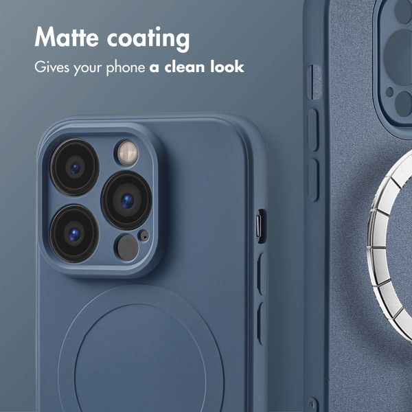 imoshion Colour Back Cover with MagSafe Apple iPhone 14 Pro Max - Dark Blue