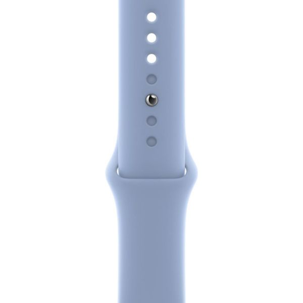 Apple Sport Band Apple Watch Series 1 t/m 9 / SE (38/40/41 mm) | Series 10 (42 mm) - Blue Fog