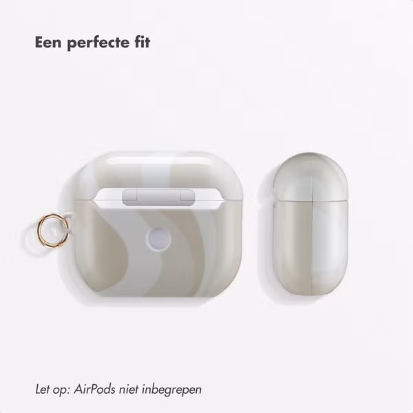 Selencia Vivid Case Apple AirPods 3 - Desert Waves Beige