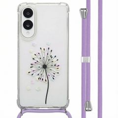 imoshion Design hoesje met koord Samsung Galaxy S25 Edge - Sandstone Dandelion