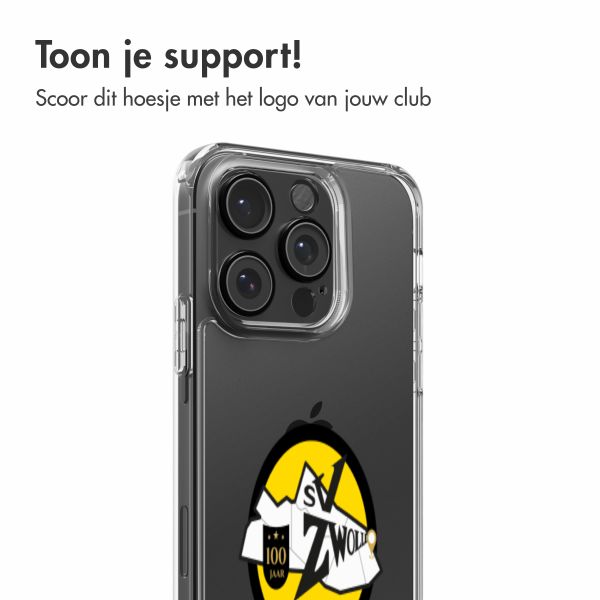 Clear Backcover Apple iPhone 16 Pro - SV Zwolle