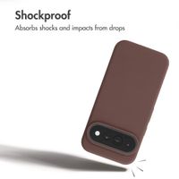 Accezz Liquid Silicone Case with MagSafe Google Pixel 11 / 11 Pro / 10 / 10 Pro - New Tea Brown