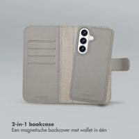 Selencia Olyn Uitneembare Bookcase met MagSafe Samsung Galaxy S26 - Grijs