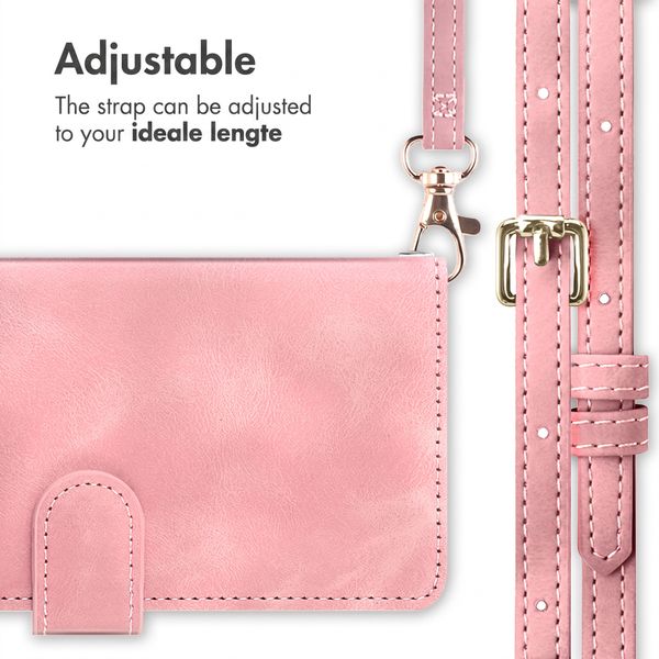 imoshion Bookcase with Strap Samsung Galaxy S26 FE - Pink