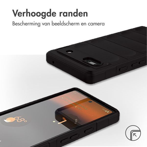 imoshion EasyGrip Backcover Google Pixel 6a - Zwart