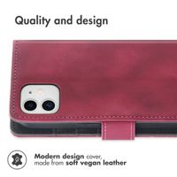 imoshion Bookcase with Strap Apple iPhone 11 - Red