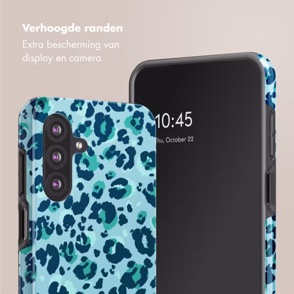 Selencia Vivid Backcover Samsung Galaxy A26 - Wild Spots Light Blue