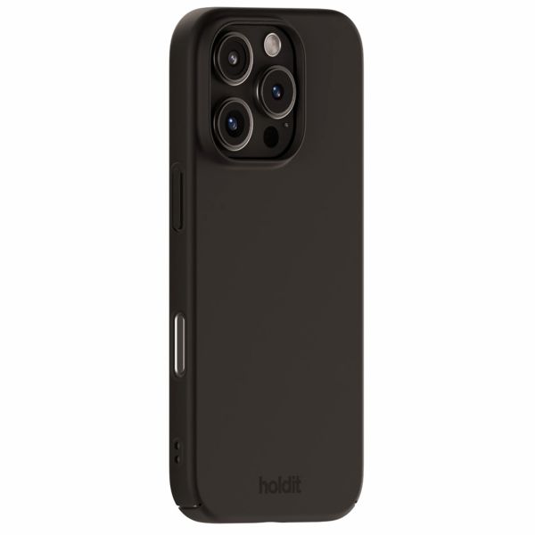 Holdit Slim Case Apple iPhone 16 Pro - Zwart