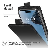 Accezz Flipcase Apple iPhone 15 Pro - Zwart