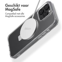 Accezz Ring Stand Backcover met MagSafe Apple iPhone 15 Pro Max - Transparant