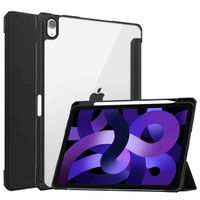 imoshion Trifold Hardcase Bookcase Apple iPad Air 11 inch (2025) M3 / (2024) M2 / Air 5 (2022) / Air 4 (2020) - Zwart