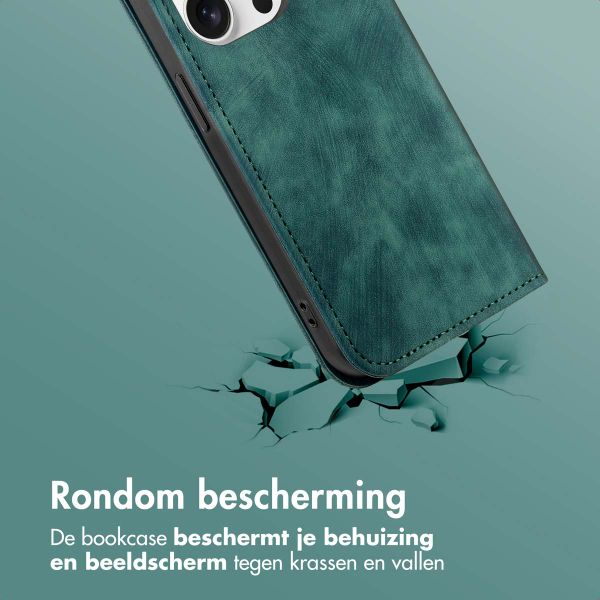 imoshion Slim Bookcase Apple iPhone 12 (Pro) - Groen