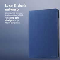 Accezz Classic Tablet Case Apple iPad Pro 12.9 (2022) / Pro 12.9 (2021) / Pro 12.9 (2020) - Donkerblauw