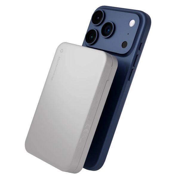 dbramante1928 Re-charge 3-in-1 Powerbank 8.000 mAh - Draadloze Powerbank - Wit