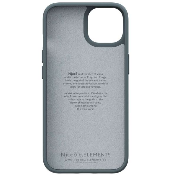 Njorð Collections Fabric Case iPhone 14 - Dark Grey