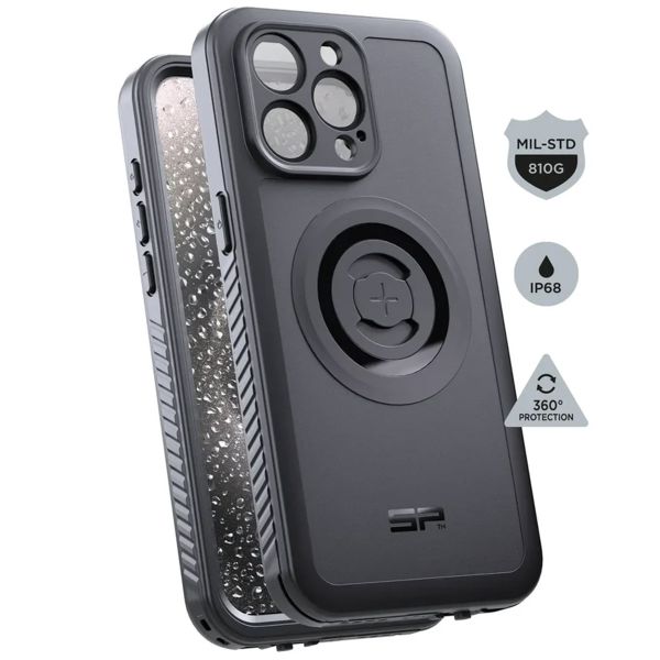 SP Connect Xtreme Series - Telefoonhoes iPhone 15 Pro Max - Zwart