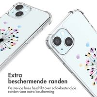 imoshion Design hoesje met koord Apple iPhone 15 - Sandstone Dandelion