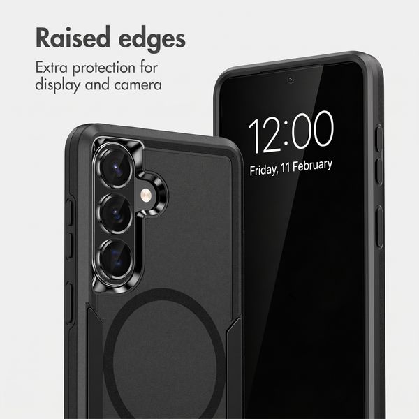imoshion Backcover with MagSafe Samsung Galaxy S25 / S24 - Black
