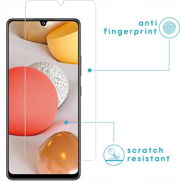 imoshion Screenprotector Gehard Glas 2 pack Samsung Galaxy A42