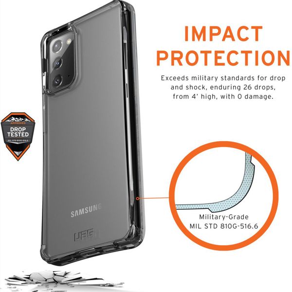 UAG Plyo Backcover Samsung Galaxy Note 20 - Ice Clear