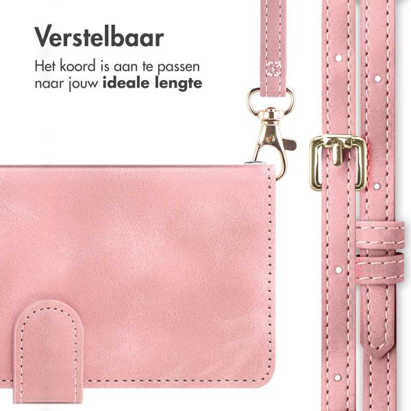 imoshion Bookcase met koord Apple iPhone 16 - Roze