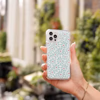 imoshion Design hoesje Apple iPhone SE (2022 / 2020) / 8 / 7 - Bloom Love Sage Green