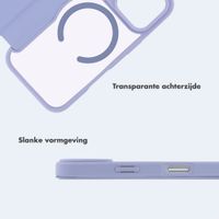 imoshion Transparante Bookcase met MagSafe Apple iPhone 17 Pro Max - Lila