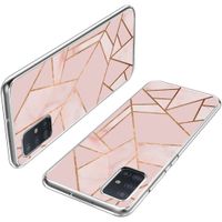 imoshion Design hoesje Samsung Galaxy A51 - Grafisch Koper / Roze