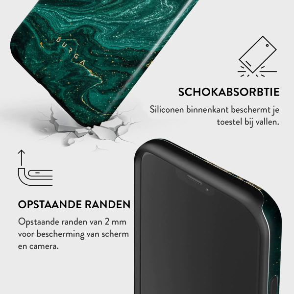 Burga Tough Backcover iPhone 12 (Pro) - Emerald Pool