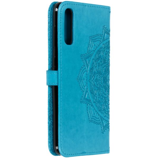 Mandala Bookcase Samsung Galaxy A50 / A30s - Turquoise