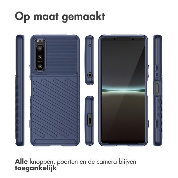 imoshion Thunder Backcover Sony Xperia 5 IV - Blauw