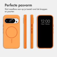 imoshion Color Backcover met Thin MagSafe Ring Google Pixel 11 / 11 Pro / 10 / 10 Pro - Oranje