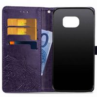imoshion Mandala Bookcase Samsung Galaxy S7 - Paars