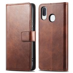imoshion Luxe Bookcase Samsung Galaxy A20e - Donkerbruin